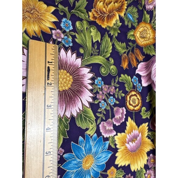 Robert Kaufman Tuscan Wildflower Cotton Fabric Peggy Toole 12" x 44" - Picture 6 of 9